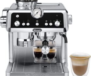 La Specialista Prestigio Manual Coffee Machine Matt Black EC9355.M